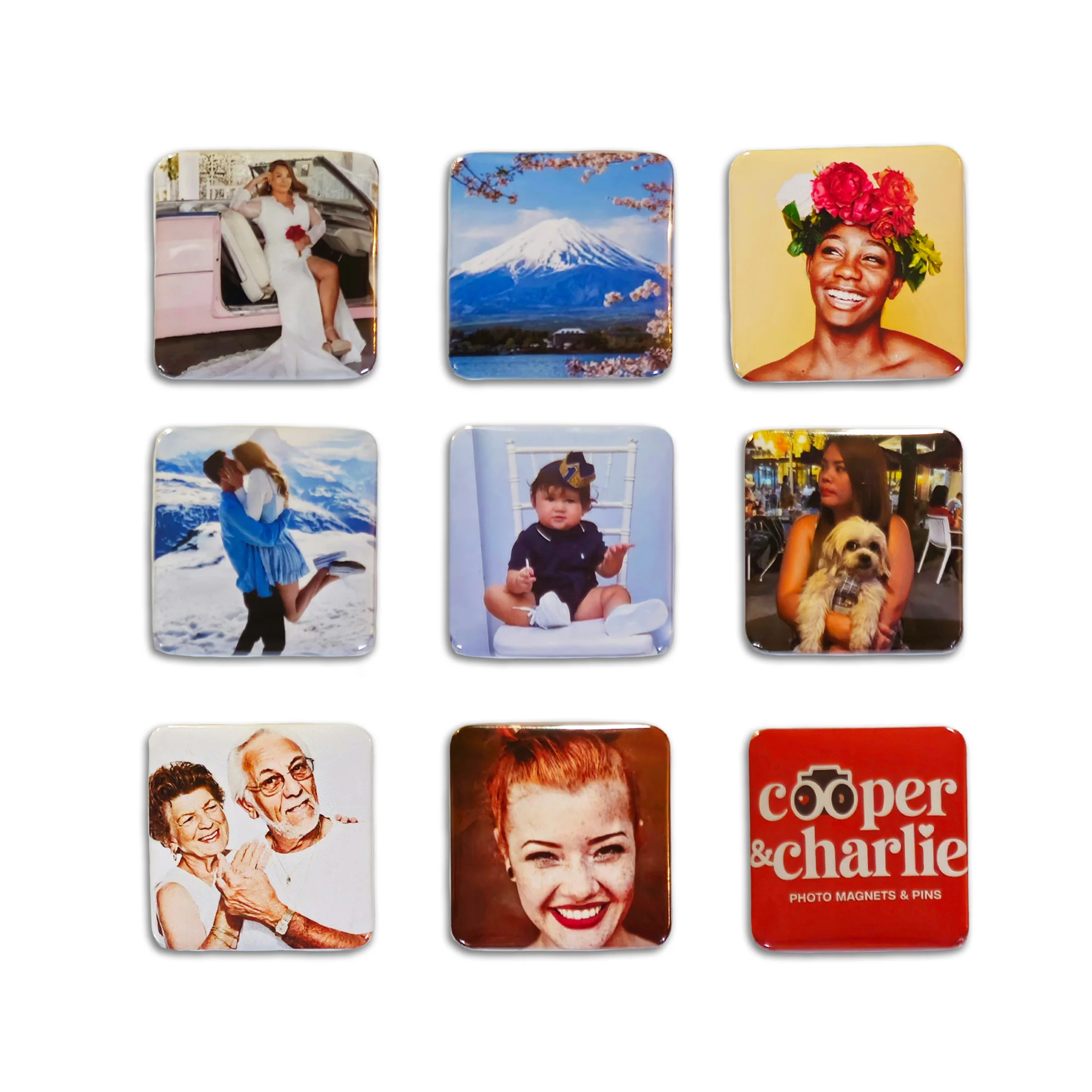 Square Magnets With Promotion